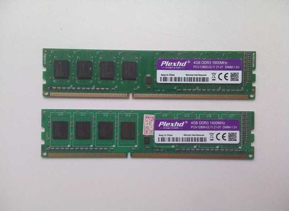 Оперативна пам'ять для ПК DDR3 1866 МГц 8 Гб (4+4 Гб)