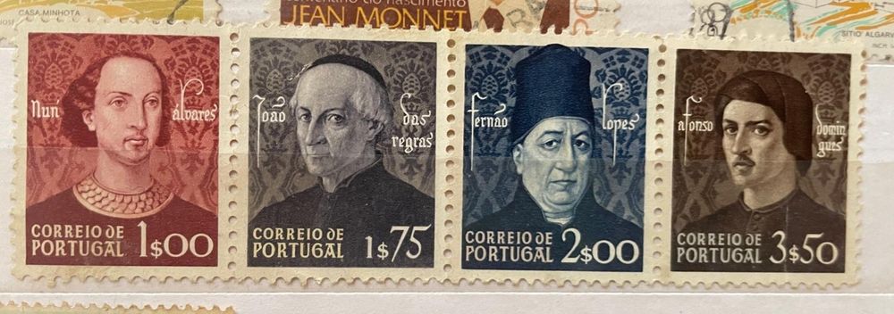 Selos raros Portugueses sem carimbo.