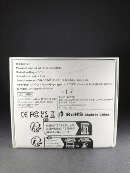 ‼️Fifine M6 - бездротовий петличний мікрофон петличка +Гарантія 6 міс.