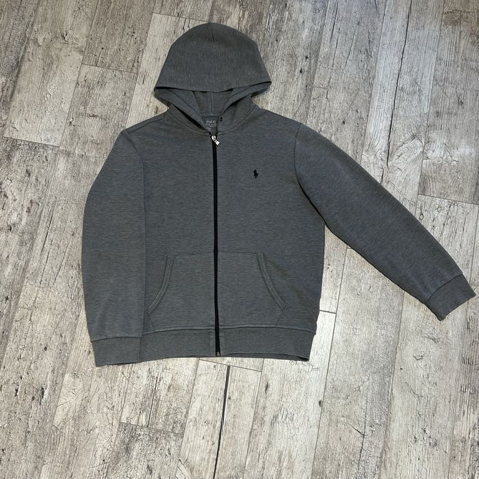 Polo Ralph Lauren szara męska bluza rozpinana kapturem hoodie