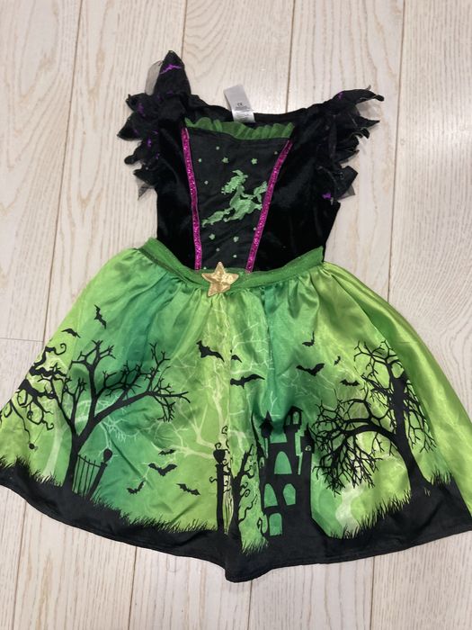 Sukienka przebranie czarownicy królewny