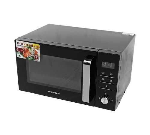 Мікрохвильова піч - 23MX930-GB (чорний) 23л, 900 Вт, елект. (GRUNHELM)