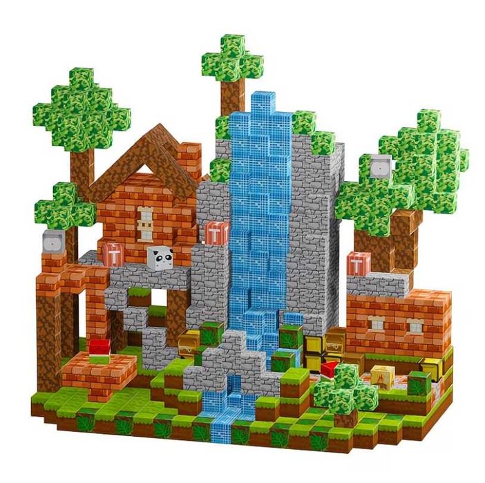 Магнітний конструктор Minecraft 100–450 шт для дітей подарунок, при купівлі кількох наборів діє знижка 100 грн