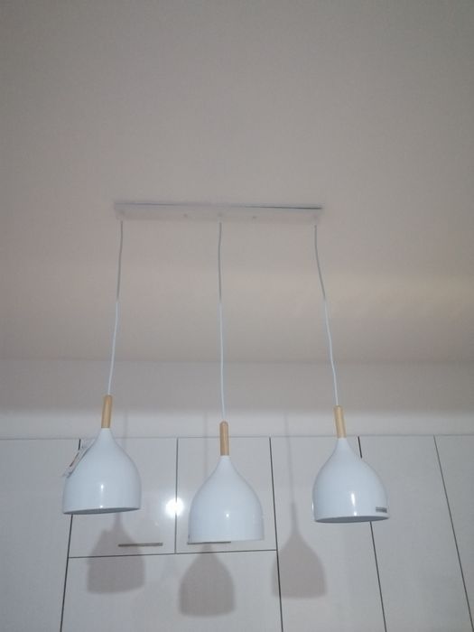 Candeeiro 3 focos novo