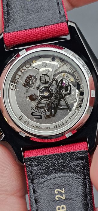 Годинник SEIKO 5 X street fighter v KEN limited edition SRPF20K1