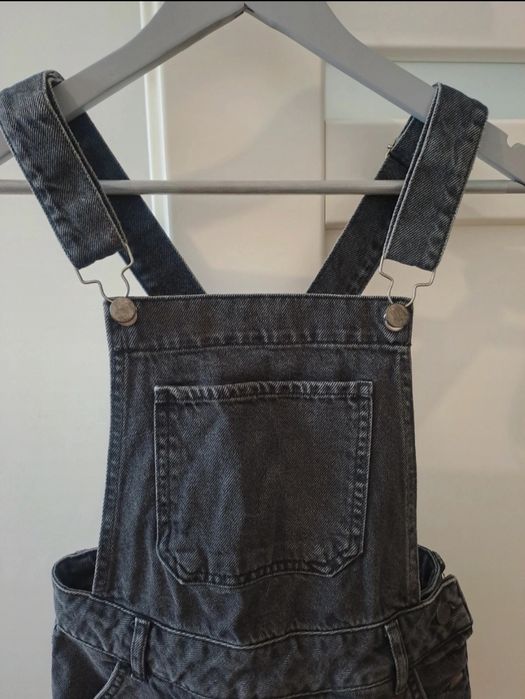 Damskie ogrodniczki jeansowe spódnica damska r.S denim bawełna