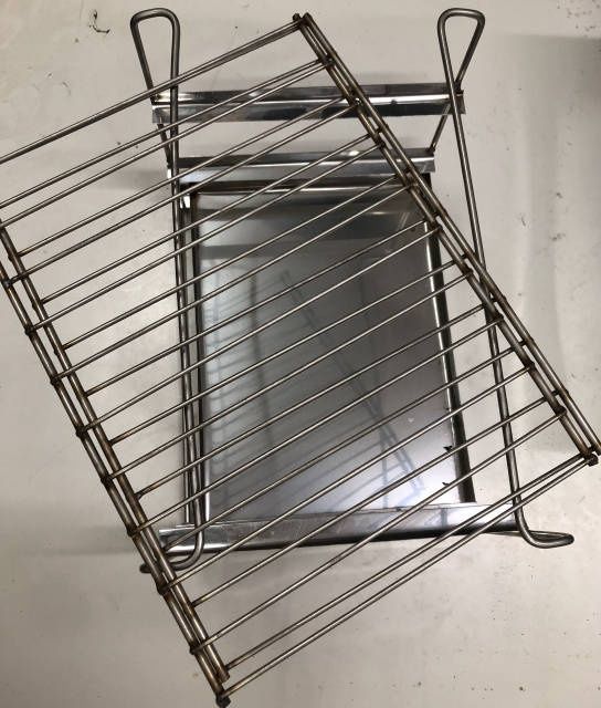 Термостійка нержавійка Коптильня для копчення риби м'яса коптилка