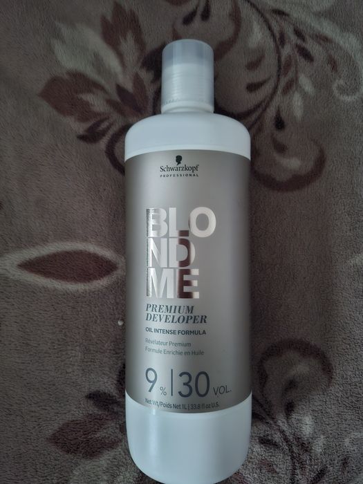 SCHWARZKOPF BLONDME PREMIUM DEVELOPER oksydant do farb 9% 30vol 1000ml