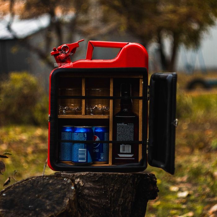 Каністра бар 10л з надписом +БИТА, канистра на подарок