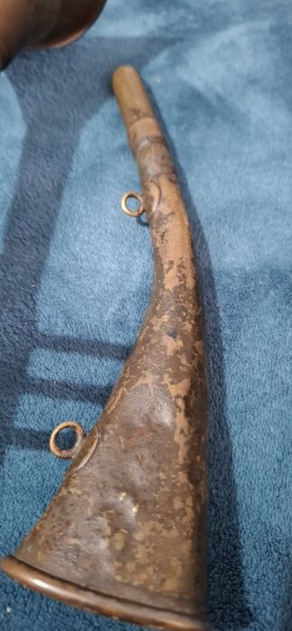 Vendo gaita e buzina antigas colecção metal