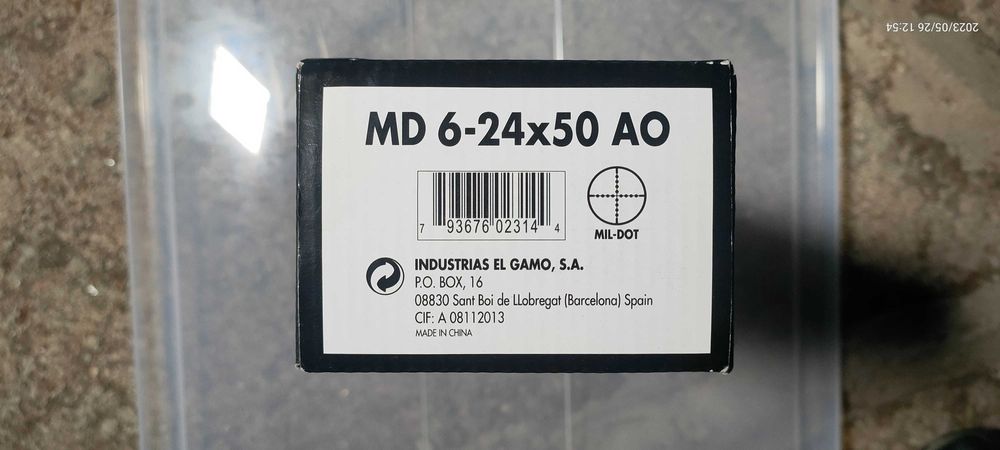 Mira Gamo 6-24x50 AO MIL-DOT