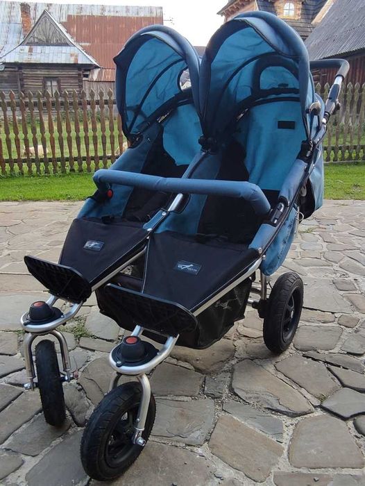 Wózek dwuosobowy TFK TWINNER TWIST DUO + gondole / szerokość ok. 74cm