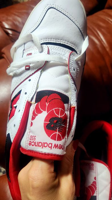 Sapatilhas 550 new balance com caixa e saco de cartao