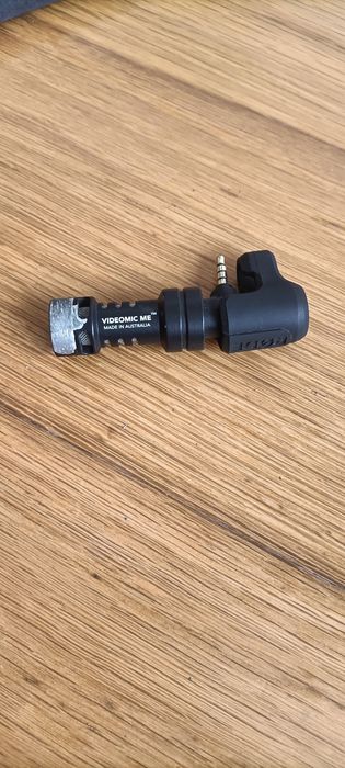 Microfone VideoMic me TRRS telemóvel