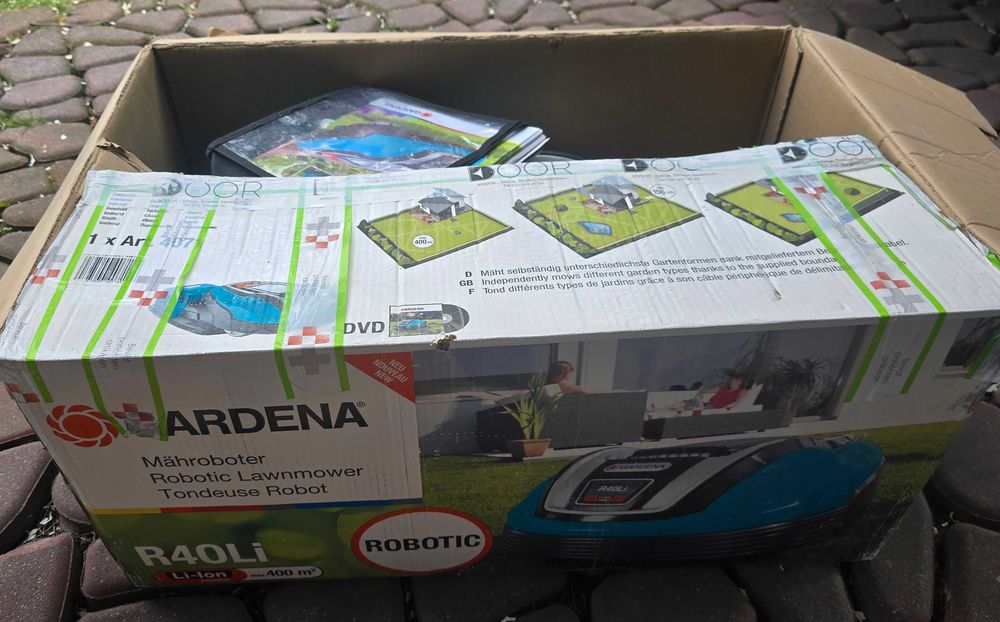 robot koszacy Gardena R40Li - 400m2, pin, 800h