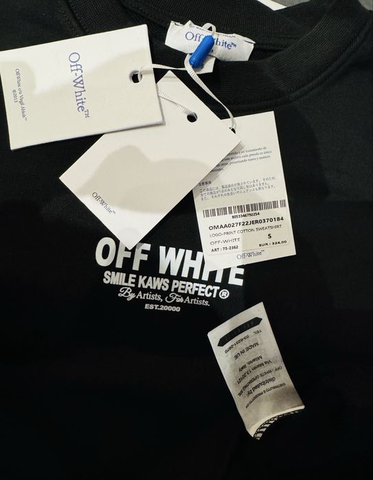 Off White bluza dresowa męska