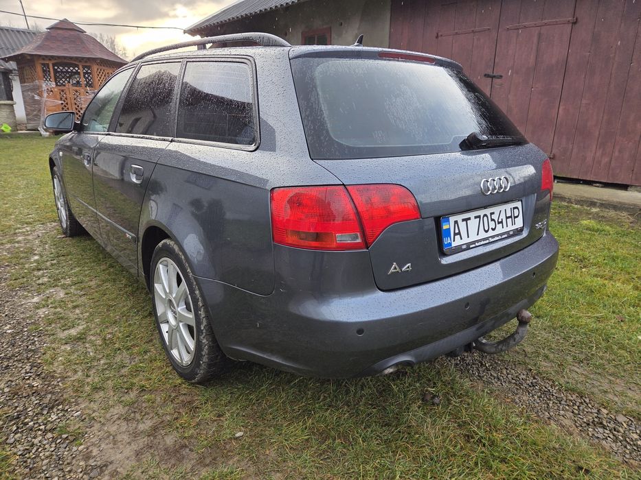 Продається ауді а4б7 3,0тді кватро Sline