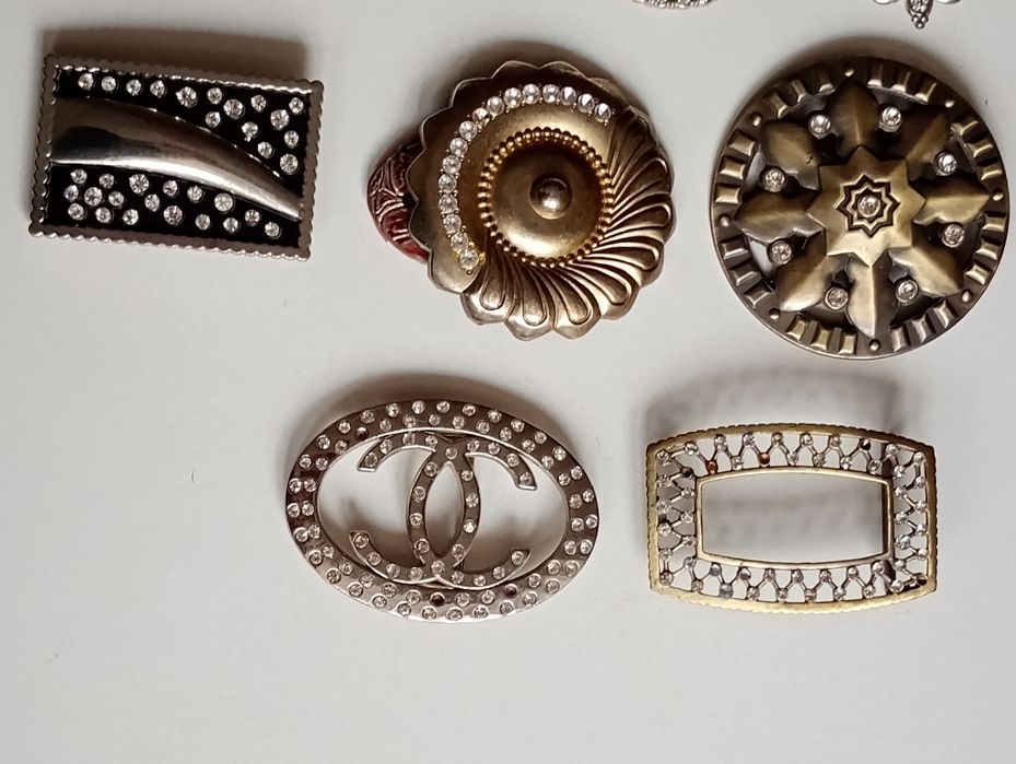 Пряжка  декоративная для женского  ремня,   декора  сумки.