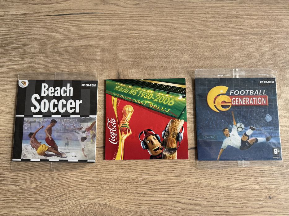 PC CD-ROM kolekcjonerskie płyty CD z grami na komputer