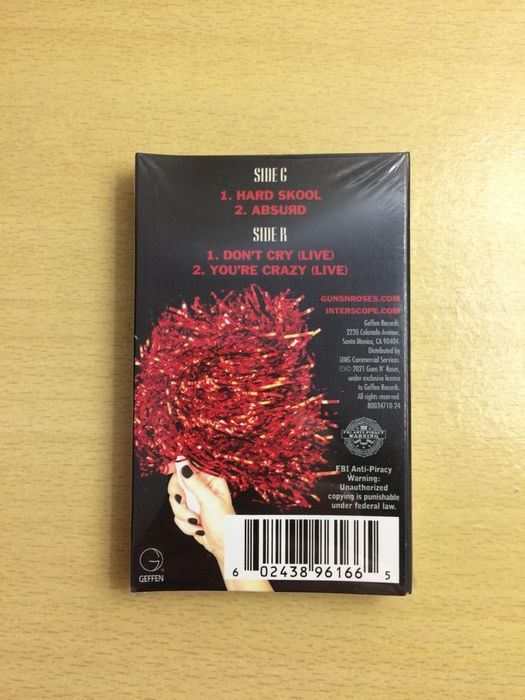 Guns N' Roses Hard Skool Cassete k7