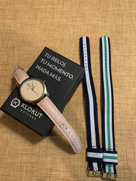 Relógio Klokut ( + duas braceletes novas)