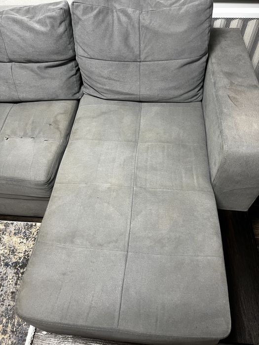 Диван серый  в зал