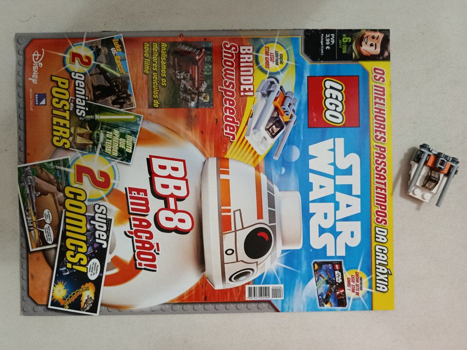 STAR  WARS  - ( 7 revistas + 7 LEGO ) ll