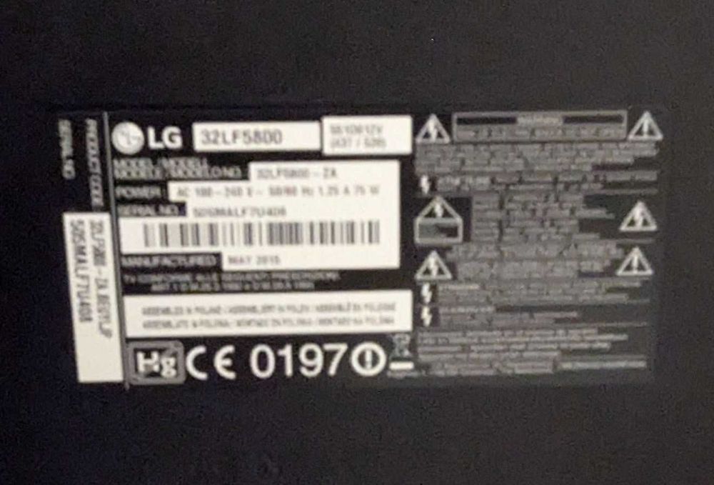 TV LG 32" LED - Smart TV