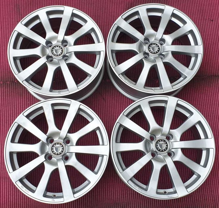 4218-Jantes 16 4x100 Platin para VW Opel Renault Toyota, etc.