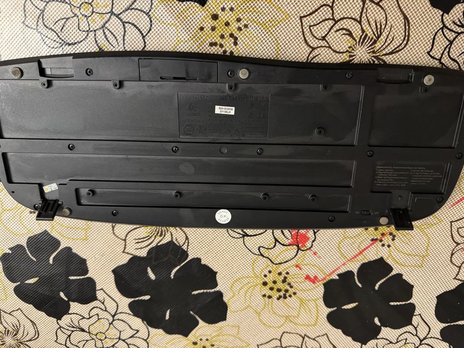 Бездротова клавіатура logitech mk250 desktop