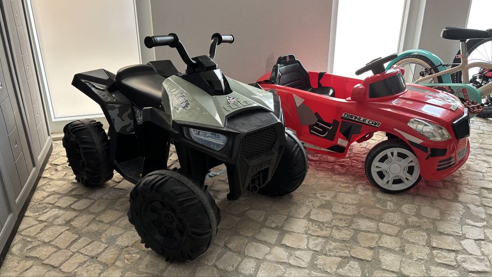 FEBER Moto 4 Eletrica Criança Quad Bike