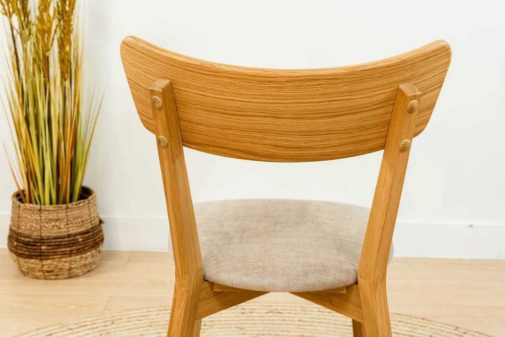 Sprzedam dębowe krzesło, drewniane krzesła, od ręki, Rabat