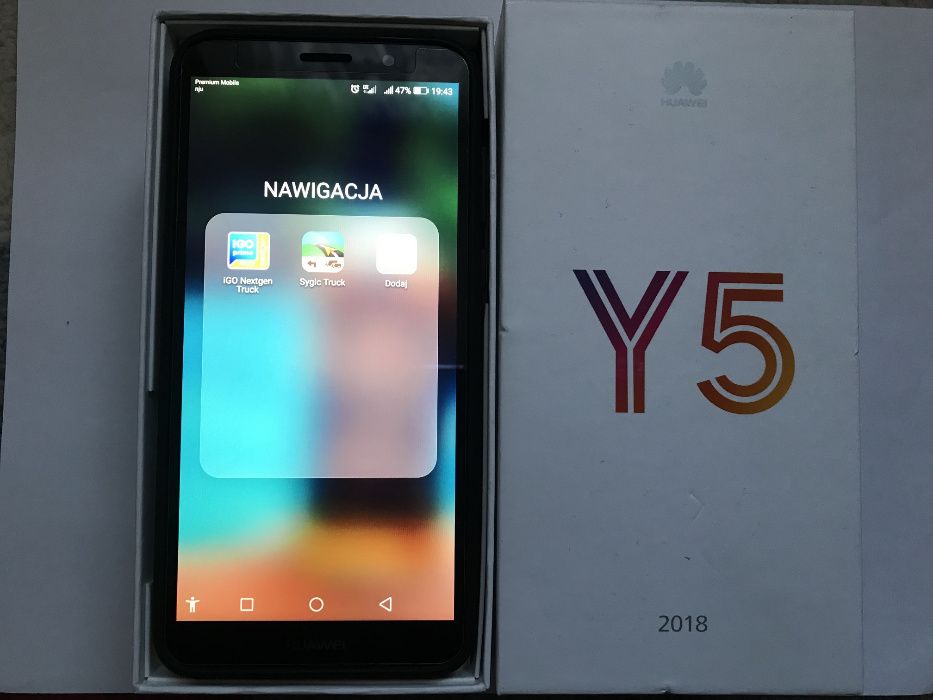 Telefon Huawei DualSim+Nawigacja GPS IGO PRIMO SYGIC Truck 2025