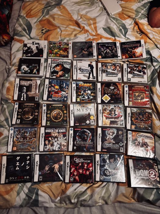 Kolekcja gier nintendo ds retro castlevania