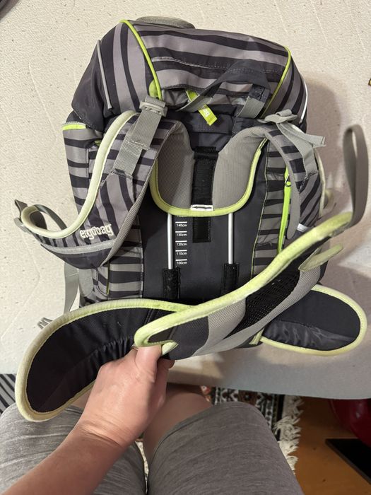 Шкільний рюкзак Ergobag з пеналом та сумкою для  взуття