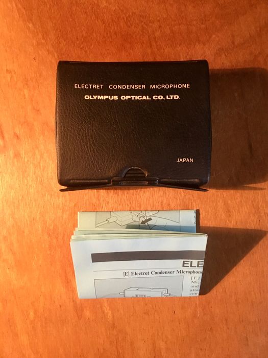 OLYMPUS - electret condenser microphone - model ME 4 A - Japan