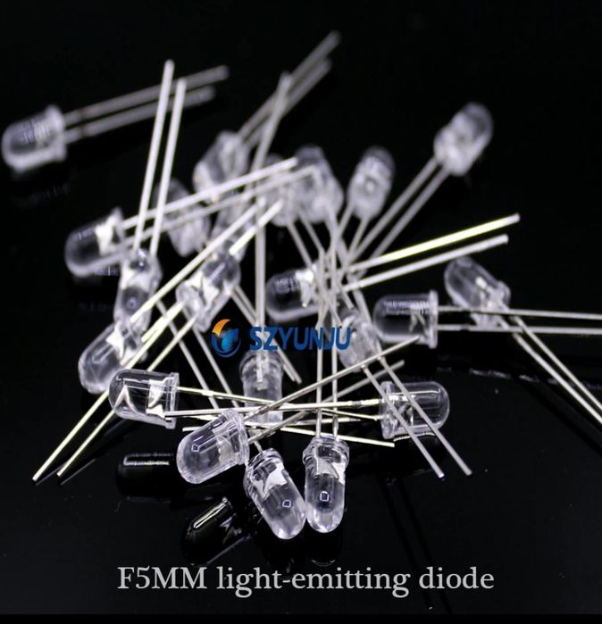 Diody UV 3mm dip