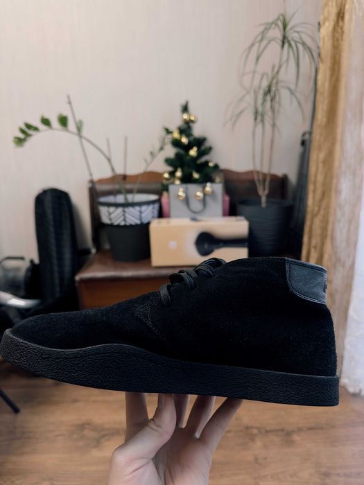 Чоловічі замшеві чорні ботинки Davis, 43 розмір