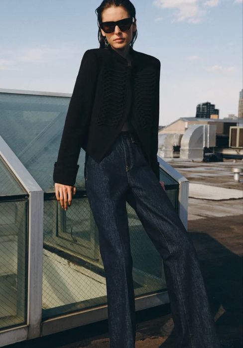 Піджак Zara в гусарському стилі