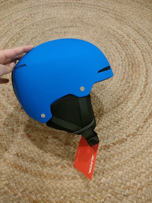 Alpina Zupo blues Matt 46-48cm kask narciarski dziecięcy