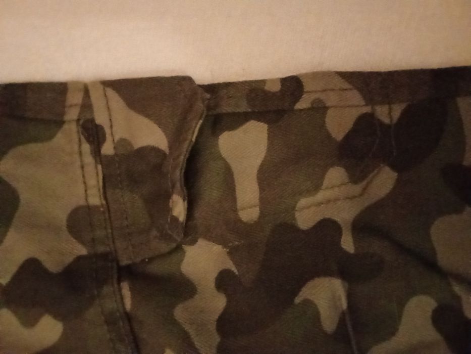 Calças camuflado menino 5 anos