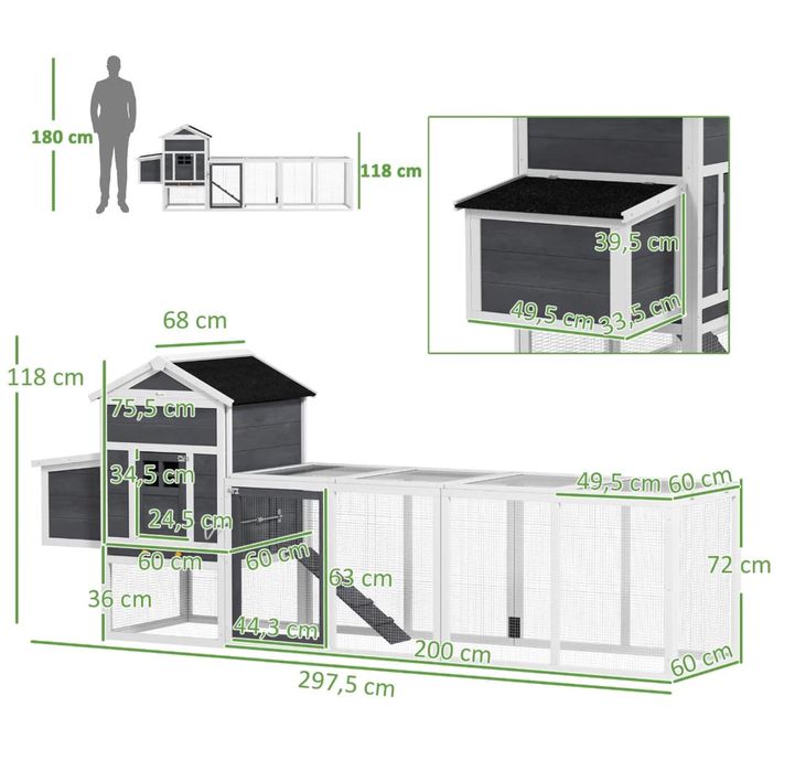 Galinheiro grande - NOVO!! - LOJA !! PORTES GRÁTIS!!