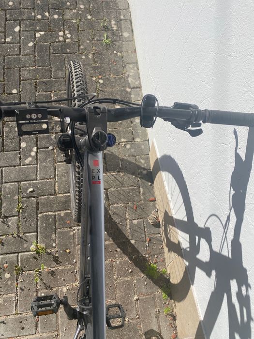 ROCKRIDER BICICLETA BTT DE 29" EXPL 520 Cinzenta pouca utilização