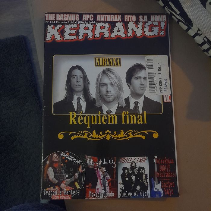 Kerrang! N° 134 Espanha (c/ posters)