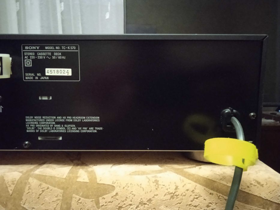 Кассетная дека SONY TC-K570