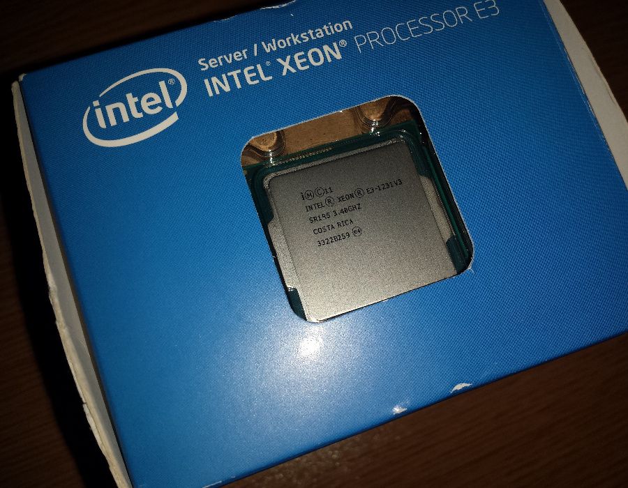 Intel Xeon E3-1231 v3 (3.4 GHz) Processor (CPU) - Socket (LGA) 115064751164247042121