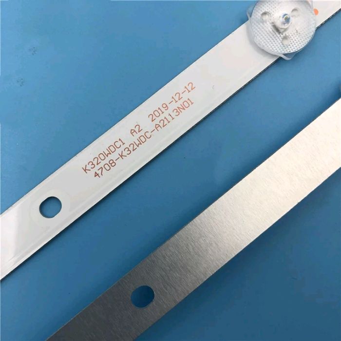 Set of 2x LCD LED Strip, 6 LEDs, 583 mm, 6 V, K320WDC1, 4708-K32WDC-A2113N0164298645181185121