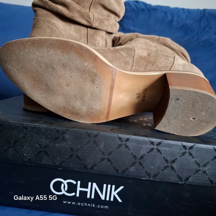 Piękne kowbojki botki OCHNIK skóra naturalna 38 wiosna