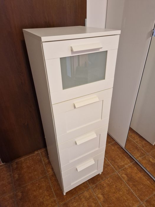 Komoda Brimnes 4 szuflady wąska Wrocław-Wysoka