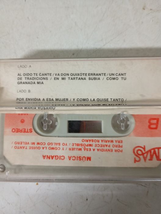 Cassete de música cigana